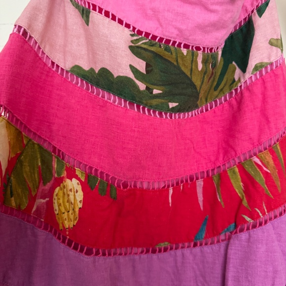 🌴Full Set Farm Rio Crop Top & Skirt Small 💃🏻 - Picture 6 of 11